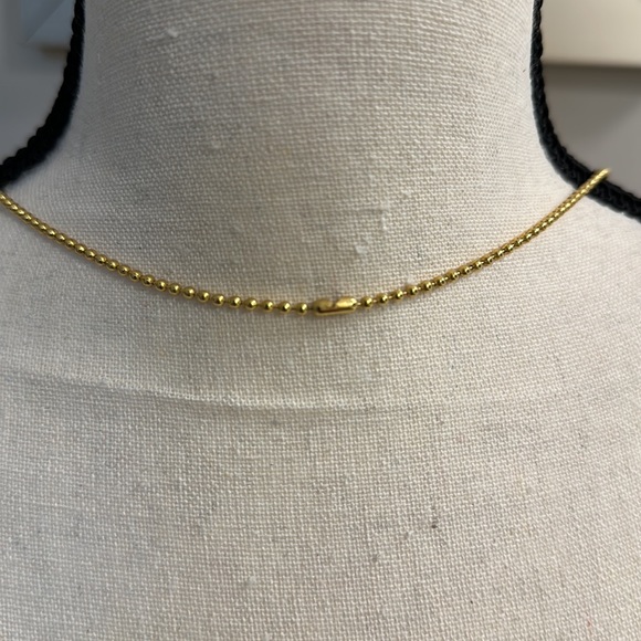 Vintage 90’s Birthstone Babies Gold Necklace July Boys - Picture 4 of 4